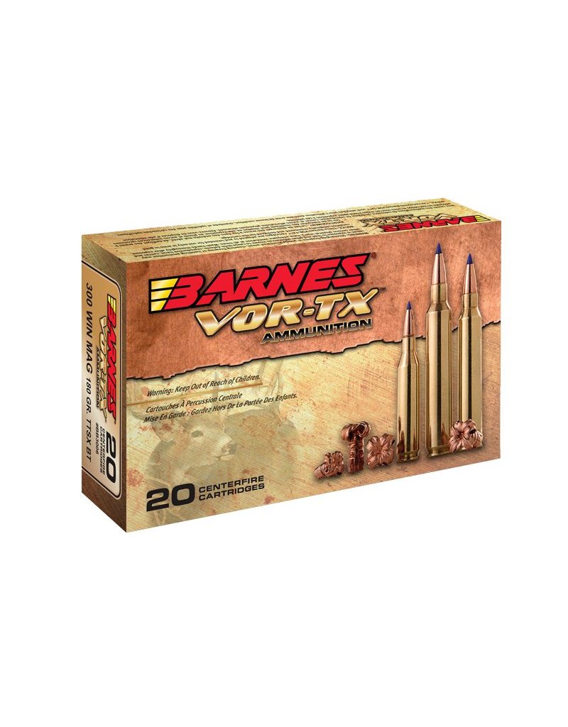 Barnes Vor Tx 300 Win Mag 180gr Ttsx Bt Eagle Firearms Ltd