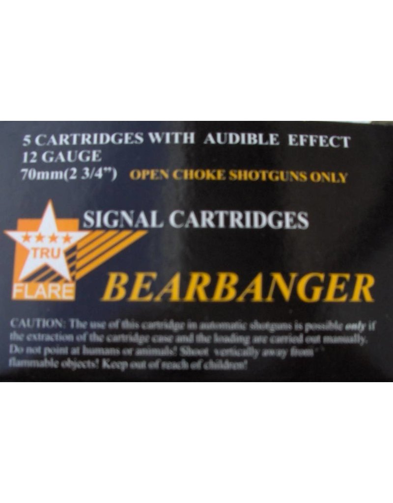 Tru Flare Tru Flare 12GA Bear Bangers 5/Box (12GB)