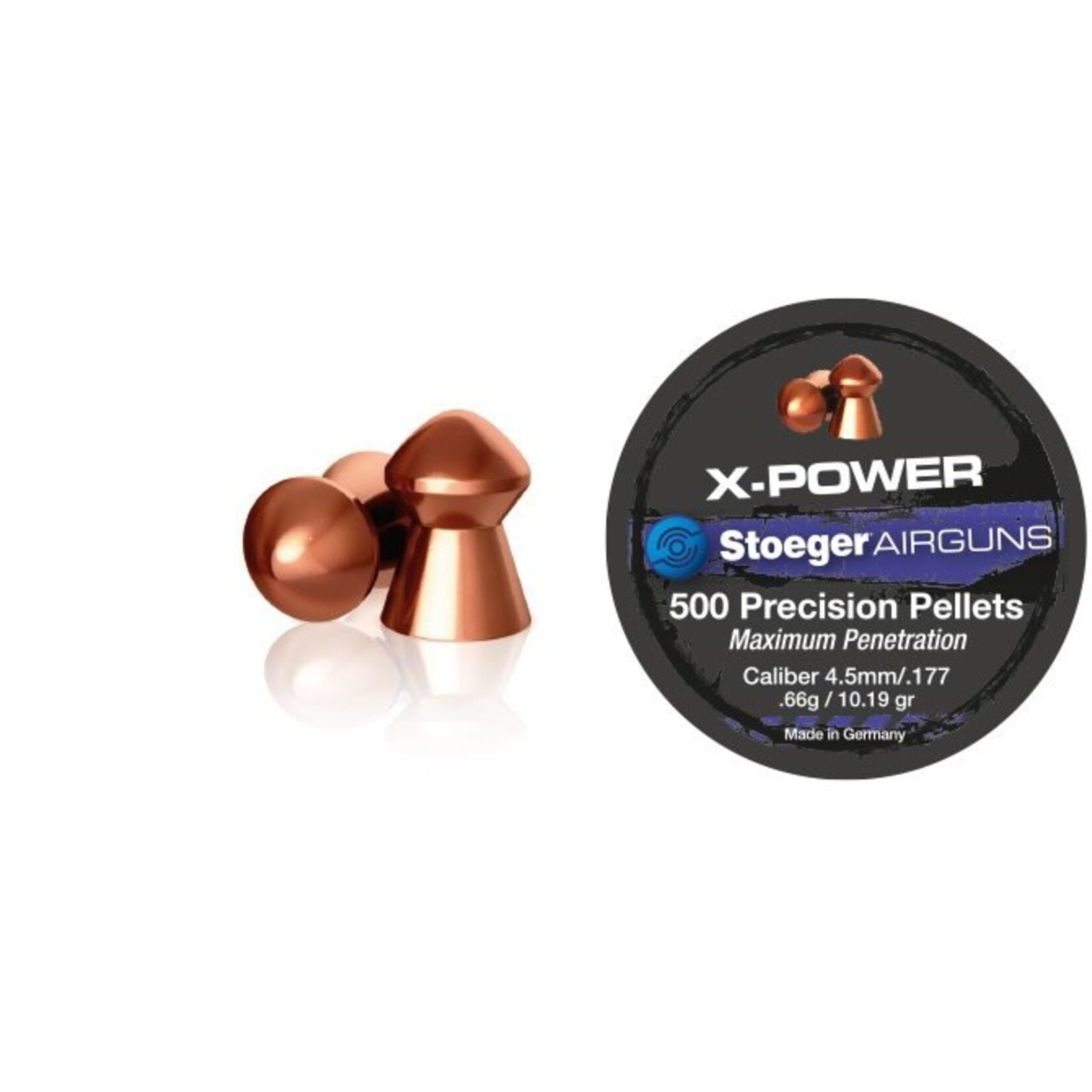 Stoeger Stoeger Pellets .177 X-Power 10.19gr 500pk (545055)