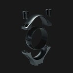 Sako Optilock 1" Ring High Blk matte (S1300925)