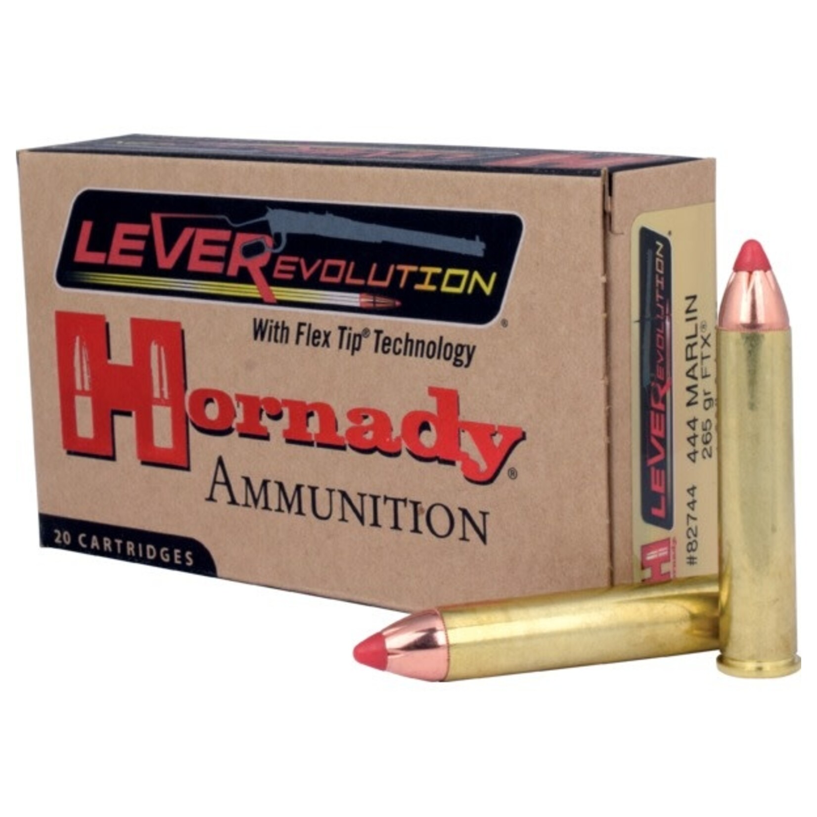 Hornady Hornady LeverEvolution 444 Marlin 265gr FTX (82744)