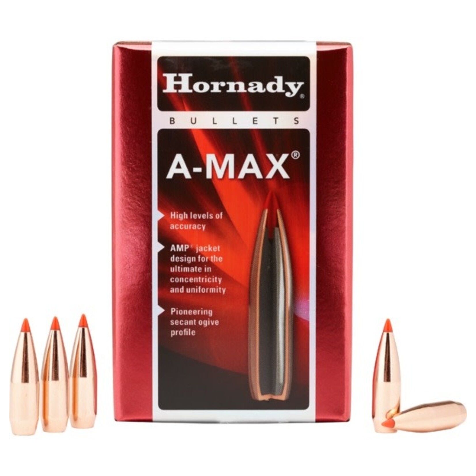 Hornady Hornady .308 dia. 30cal 168gr A-MAX 100ct. (30502)