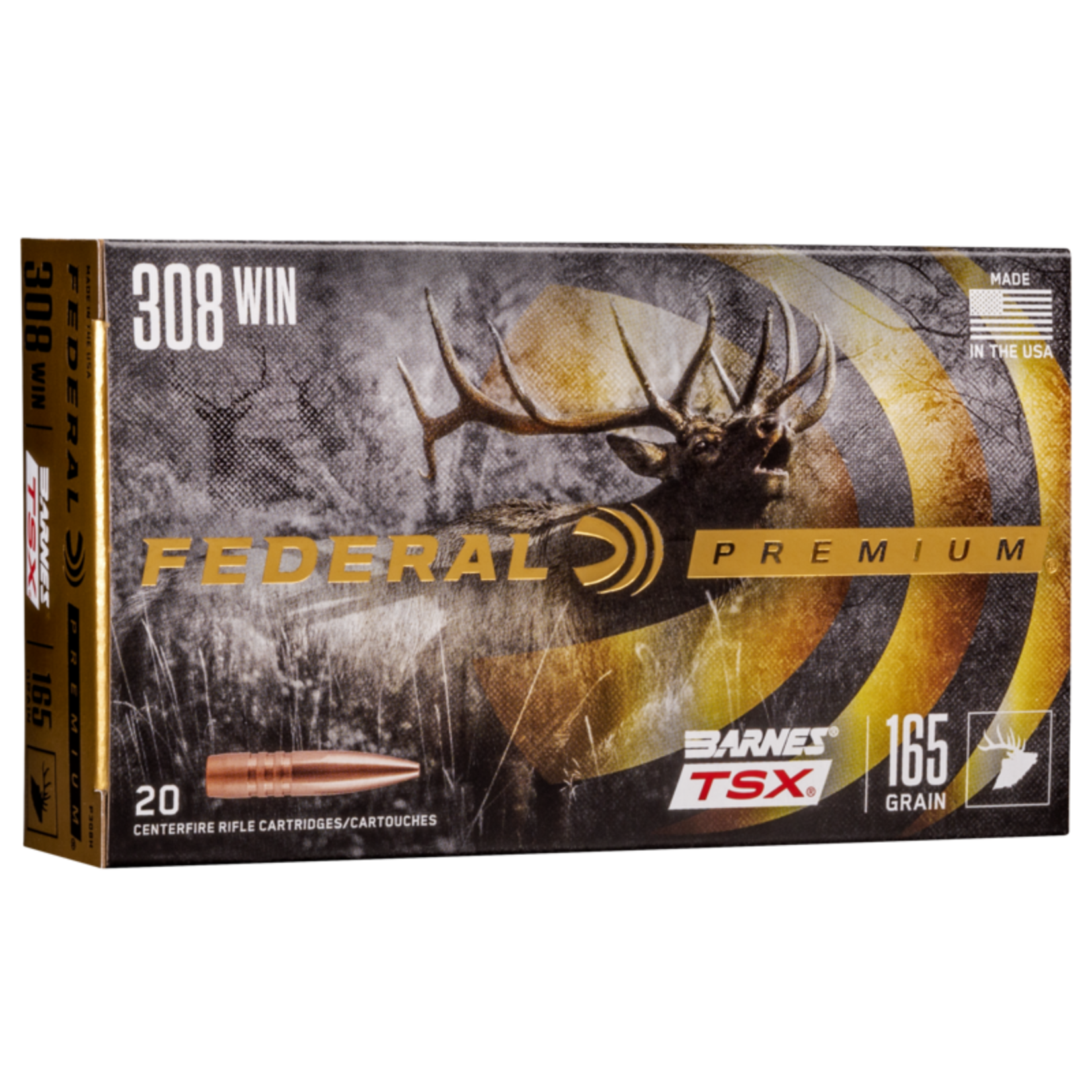 Federal Federal Premium 308 Win 165gr TSX (P308H)