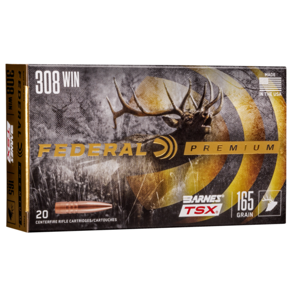 Federal Premium 308 Win 165gr TSX (P308H) — Eagle Firearms