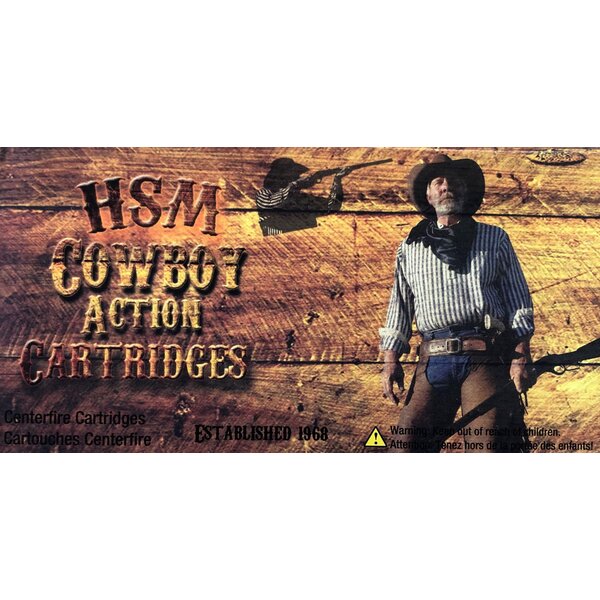 HSM 44-40 Win 200gr RNFP Lead Cowboy 50ct. (HSM-44-40-1-N) — Eagle Firearms