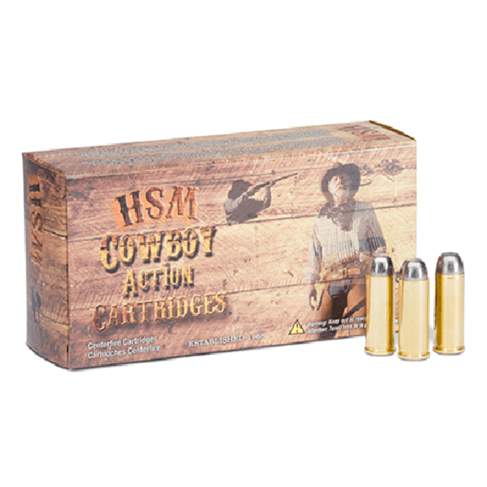 HSM HSM 44-40 Win 200gr RNFP Lead Cowboy 50ct. (HSM-44-40-1-N)