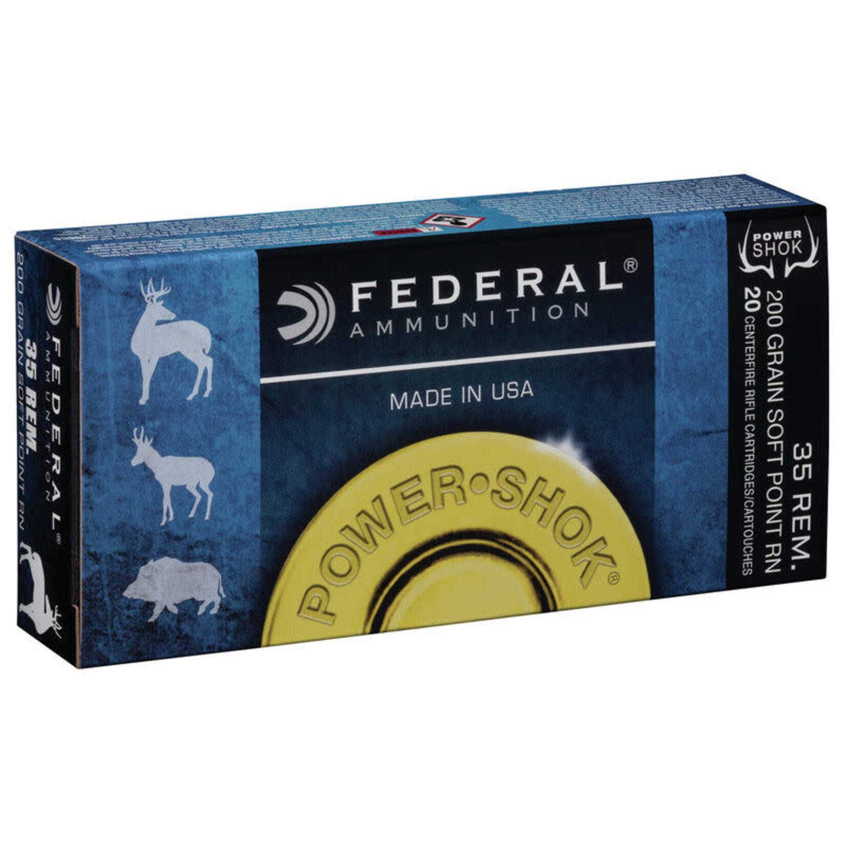 Federal Federal 35 Rem 200gr SP RN (35A)
