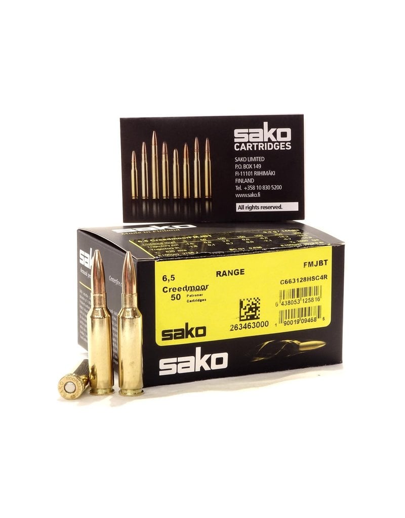 Sako Sako 6.5 Creedmoor 144gr FMJBT 50rnd box (C663128HSC6R)