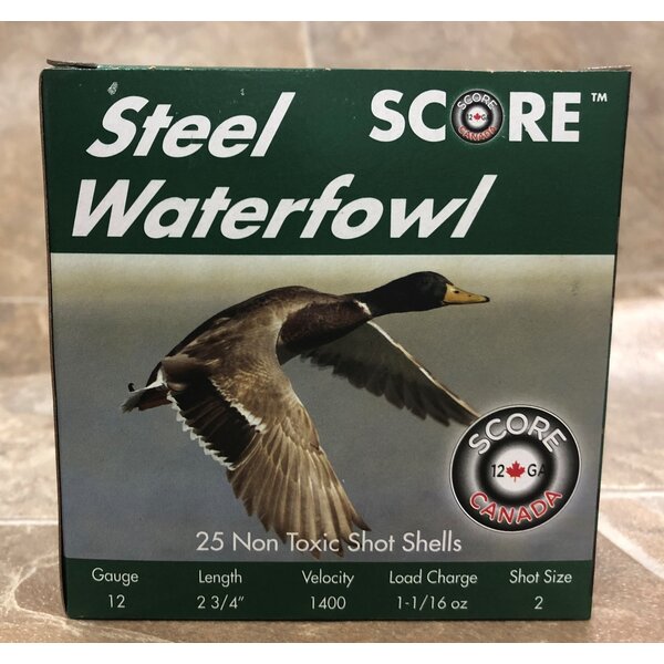 Score 12ga Steel 1550fps 2 3/4 1 1/16oz #2 (12S23/411/162) — Eagle Firearms