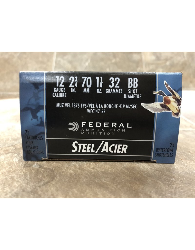 Federal Federal 12ga 2 3/4" 1 1/8oz Steel BB (WF147BB)
