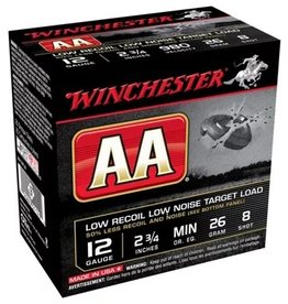 Winchester Winchester AA 12ga 2 3/4", 26 gram #8 (AA12FL8)