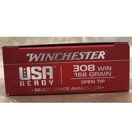Winchester Winchester USA Ready 308 Win 168gr Open Tip (RED308)