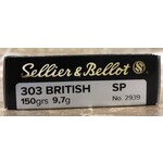 Sellier & Bellot Sellier & Bellot 303 British 150gr SP (331310)