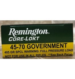 Remington Remington 45-70 Gov't 405gr SPCL Full Pressure Load (21459)
