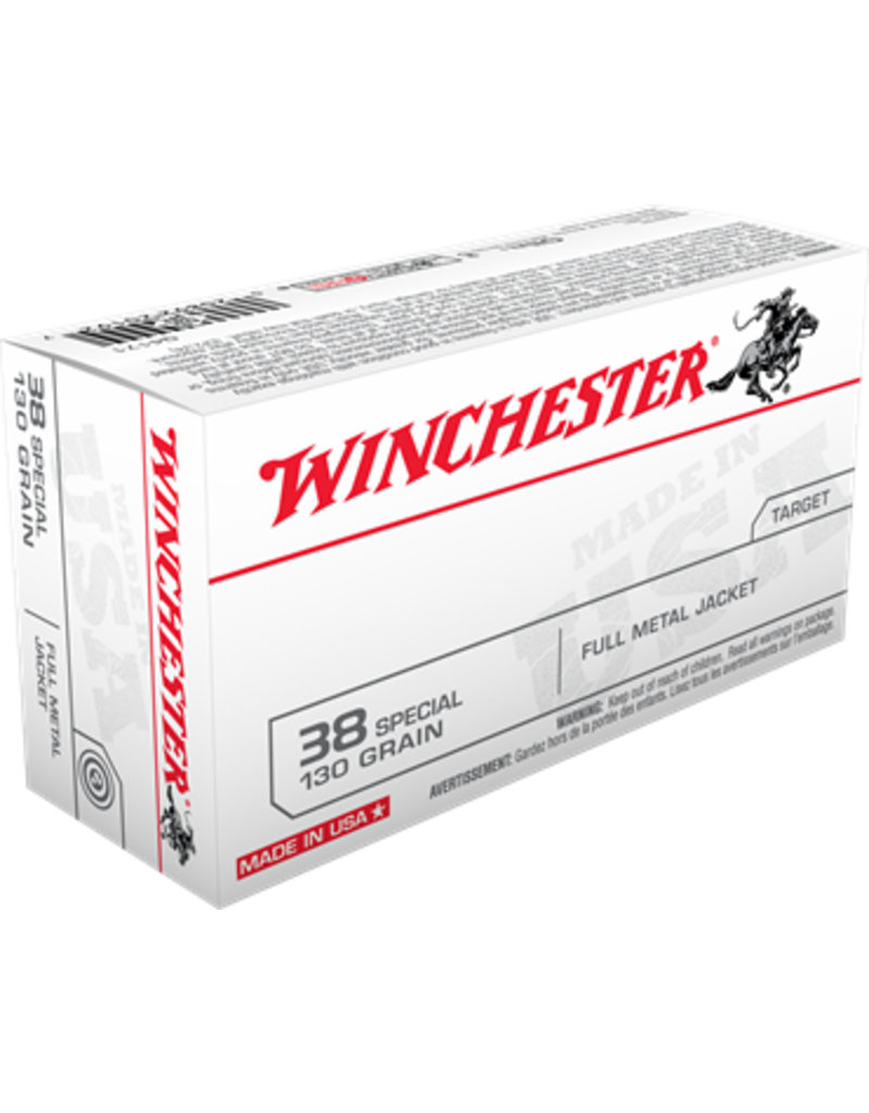 Winchester Winchester 38 SPL 130gr FMJ 50rds (Q4171)