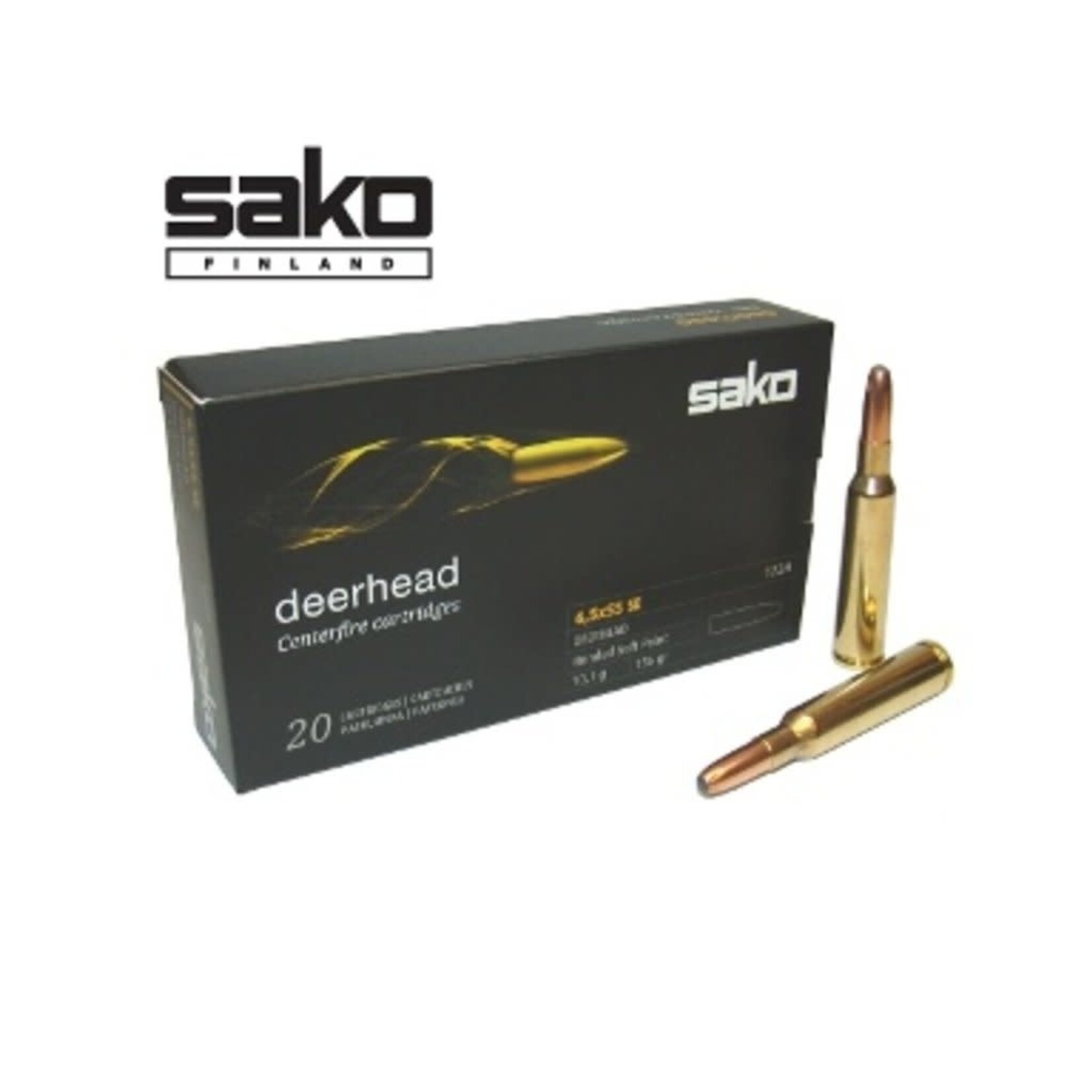 Sako Sako Deerhead 6.5x55 SE 156gr Bonded SP (P619022H)