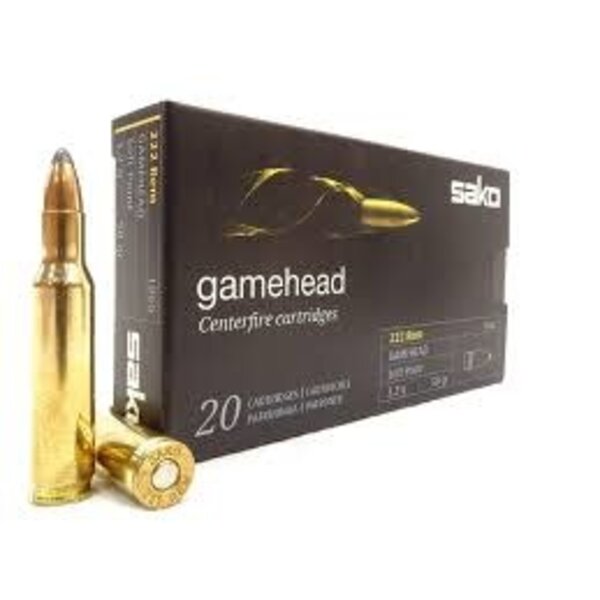 Sako Gamehead 222 Rem 50gr (SPP609006G) — Eagle Firearms