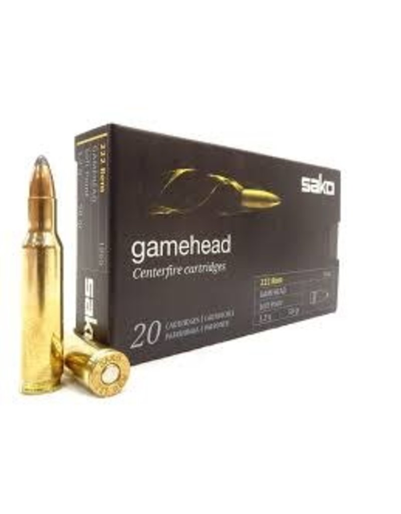 Sako Gamehead 222 Rem 50gr (SPP609006G)
