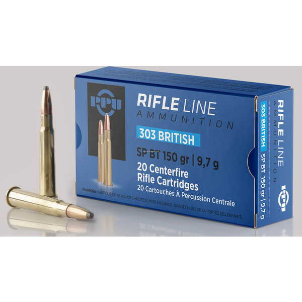 PPU Rifle Line 303 British 150gr SP BT (PP303S1) — Eagle Firearms