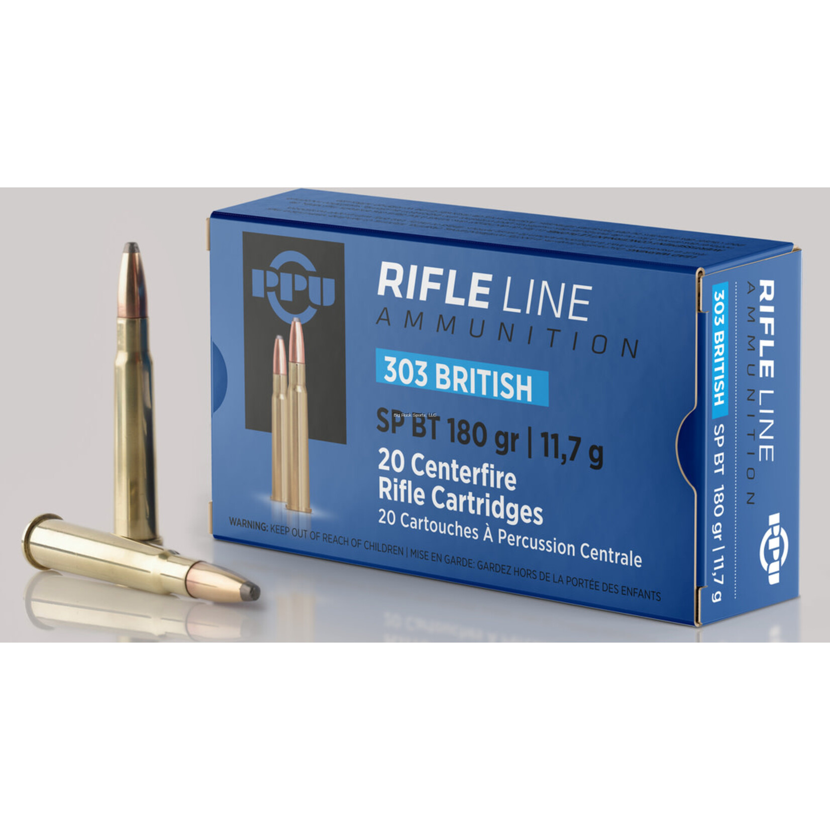 PPU PPU Rifle Line 303 British 180gr SP BT (PP303S2)