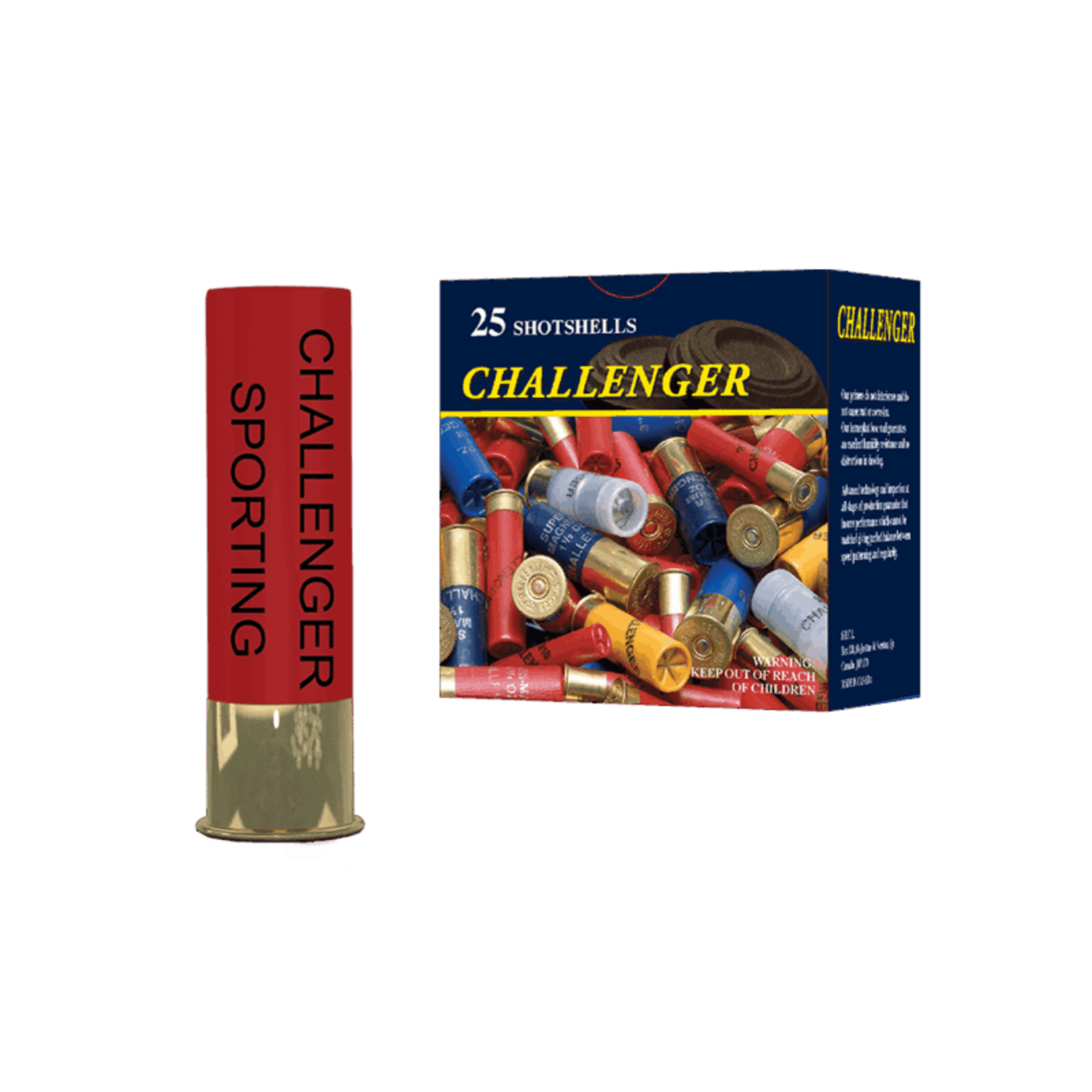 Challenger Challenger Shooting 28GA 2 3/4" 3/4oz #4 LEAD