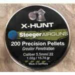Stoeger Stoeger Pellet 5.5mm/.22 XHunter 102gr/15.74gr 200pk (555032)