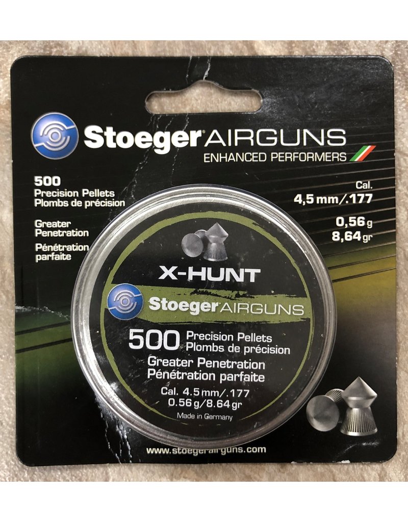 Stoeger Stoeger Pellets .177 X-Hunter 8.64gr 500pk (545035)