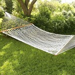 Single Spreader Hammock White