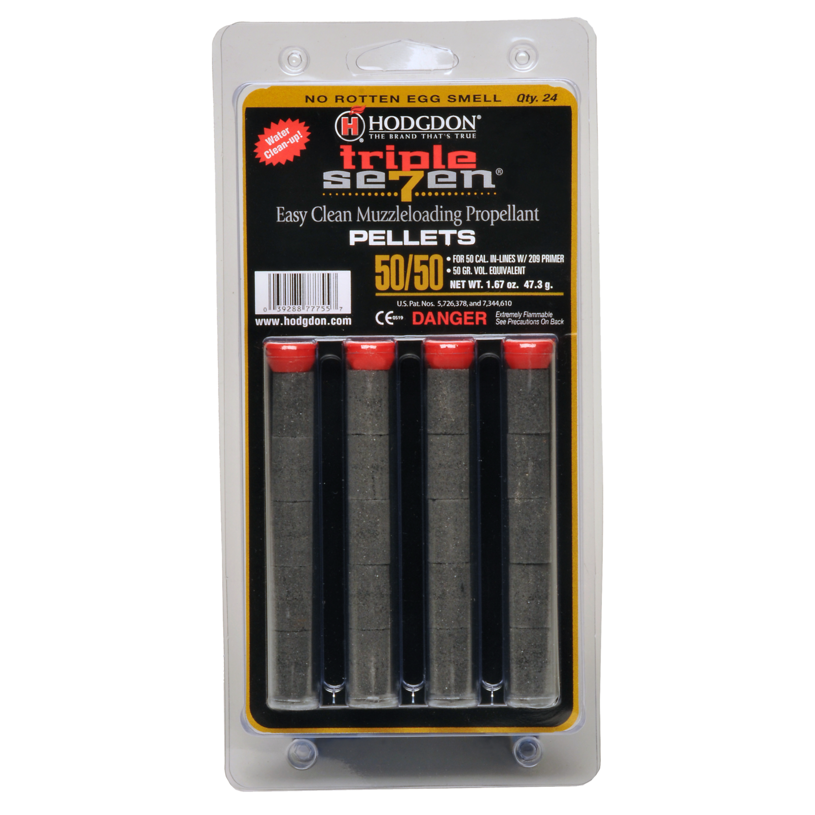 Hodgdon Hodgdon Triple Seven 50 cal. Pellets 50gr 24ct. (T7BP5050)