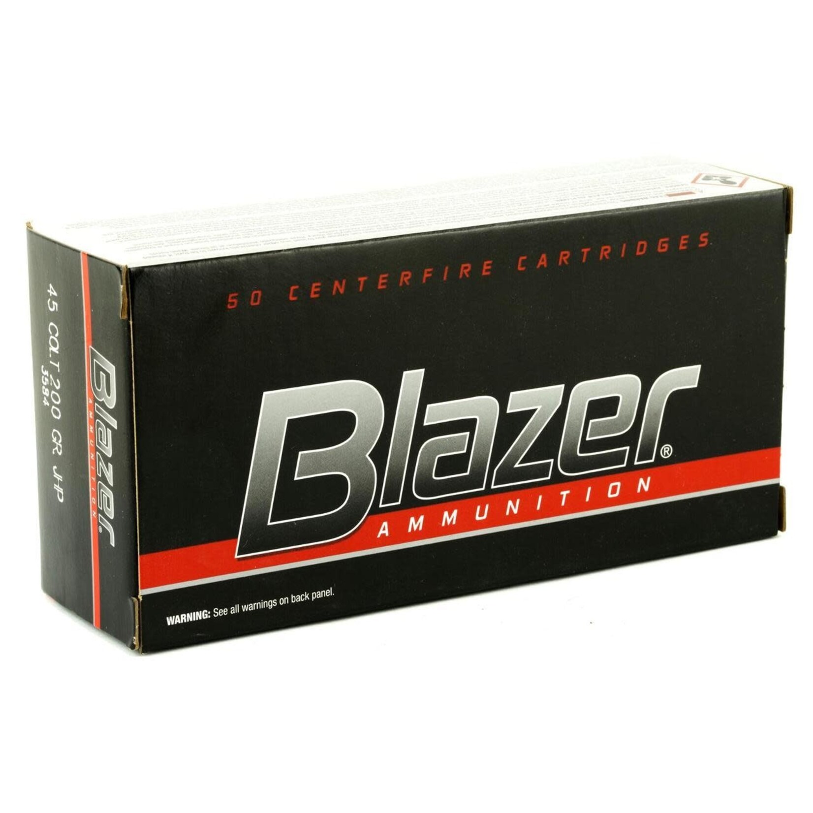CCI CCI Blazer Aluminum 45 Colt 200gr JHP 50rds. (3584)