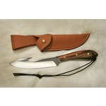 Grohmann Knives Grohmann Survival Guthook w/Rosewood Handle & Leather Sheath (R4SG)