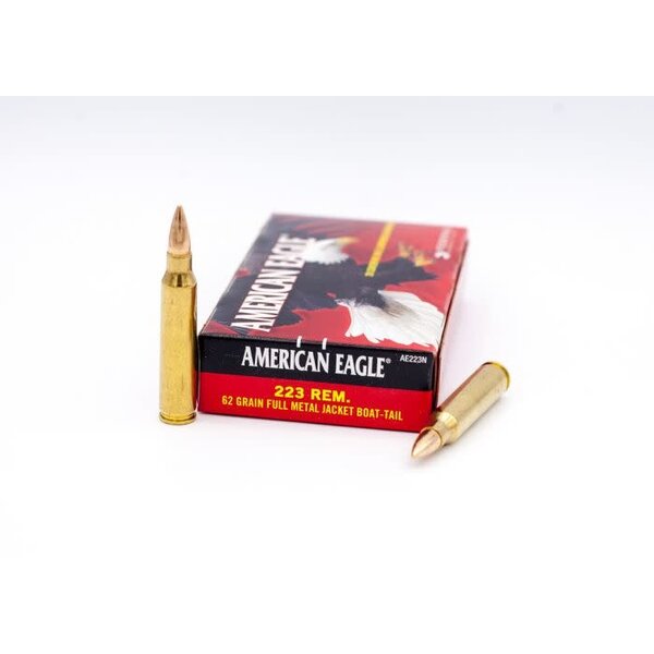 Federal American Eagle  223 Rem 62gr FMJBT — Eagle Firearms