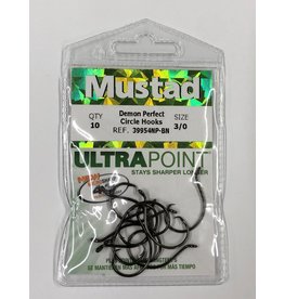 Mustad Mustad 39954NP-BN-3/0-10U UltraPoint Demon Perfect Inline Circle Hook