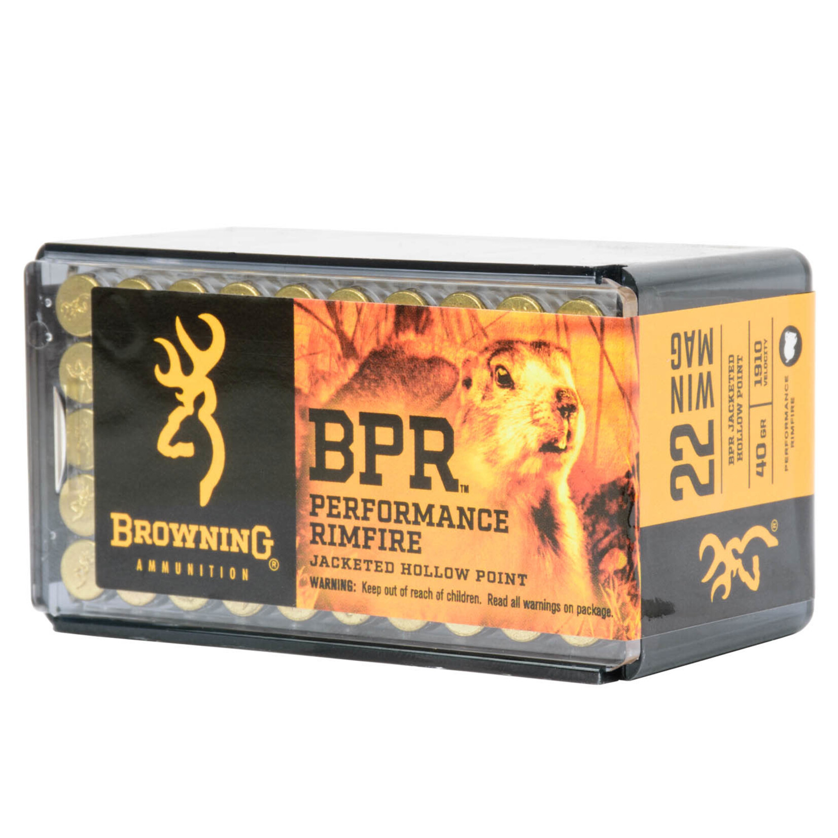 Browning Browning BPR 22 WMR 40gr JHP 50rd box (B195122050)