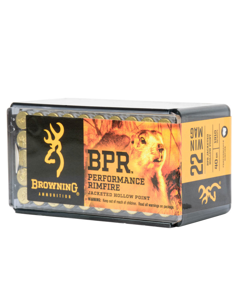 Browning Browning BPR 22 WMR 40gr JHP 50rd box (B195122050)