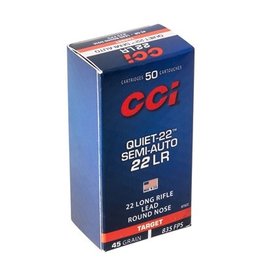 CCI CCI 22LR Quiet-22 Semi-Auto 45gr LRN 50rds (975CC)