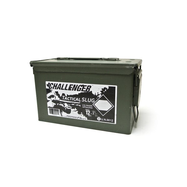 Challenger 12ga, 2 3/4 Tactical  Slugs 175 Rnds — Eagle Firearms