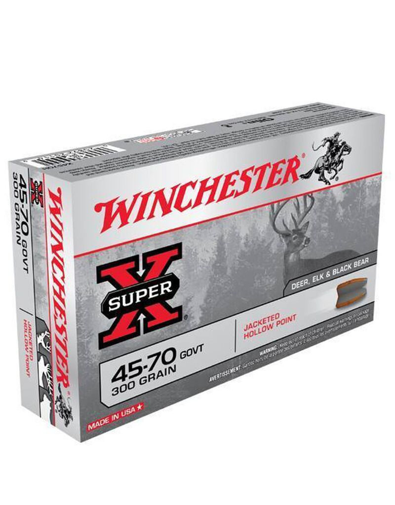 Winchester Winchester 45-70 Govt 300gr JHP (X4570H)