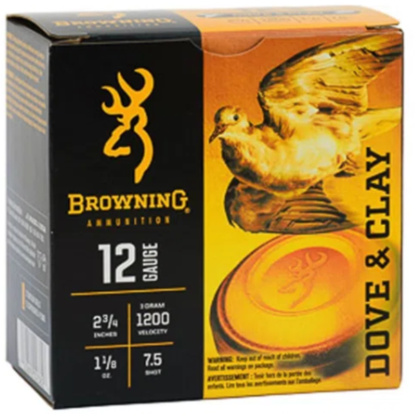 Browning 12ga 2 3/4", 1 1/8oz #7.5 Shot — Eagle Firearms