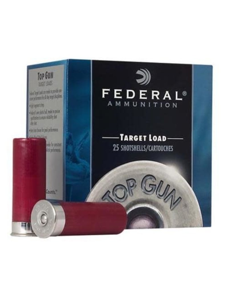 Federal Federal Top Gun Target 12ga 2 3/4", 1 1/8oz #8, 25rds(TG12-8)