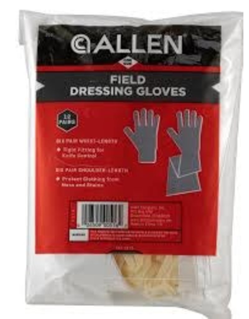 Allen Field Dressing Gloves 12 Pairs (516) Eagle Firearms Ltd