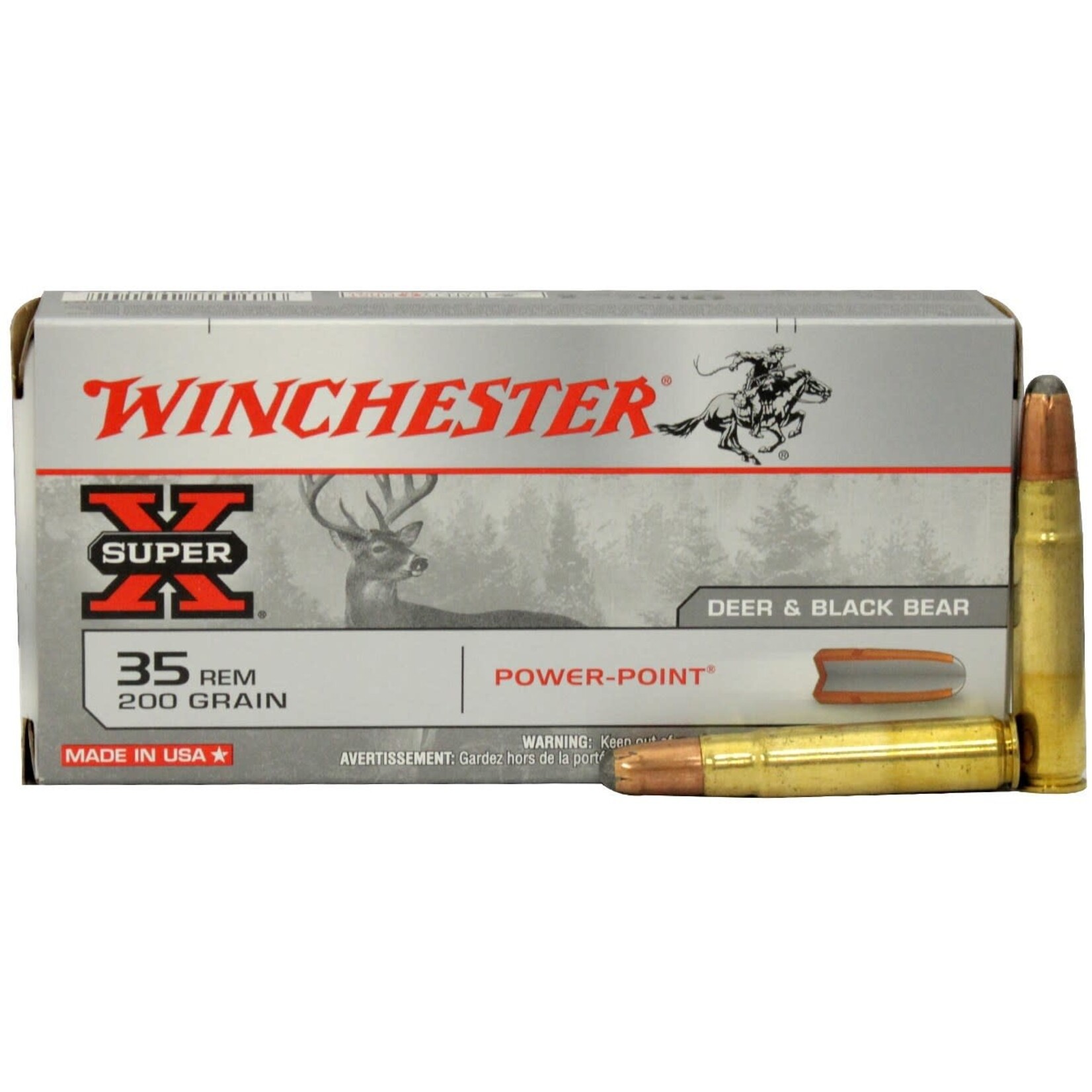 Winchester Winchester 35 Rem 200gr PP (X35R1)