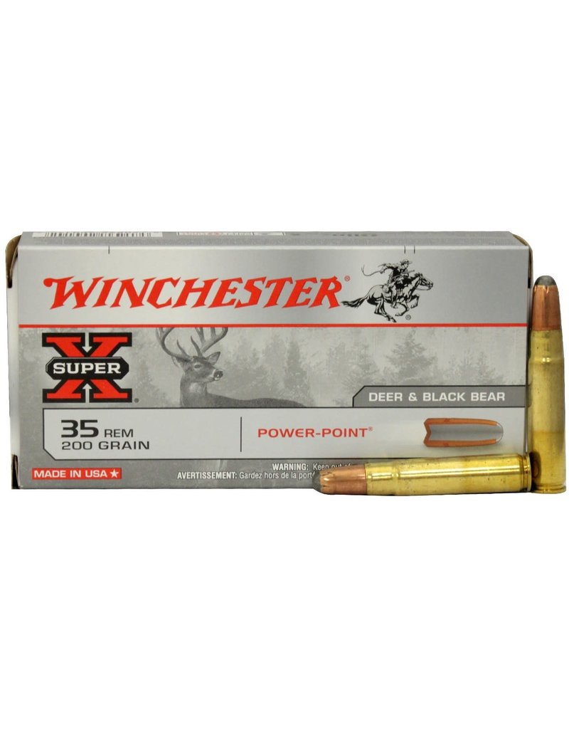 Winchester 35 Rem 200gr PP (X35R1)