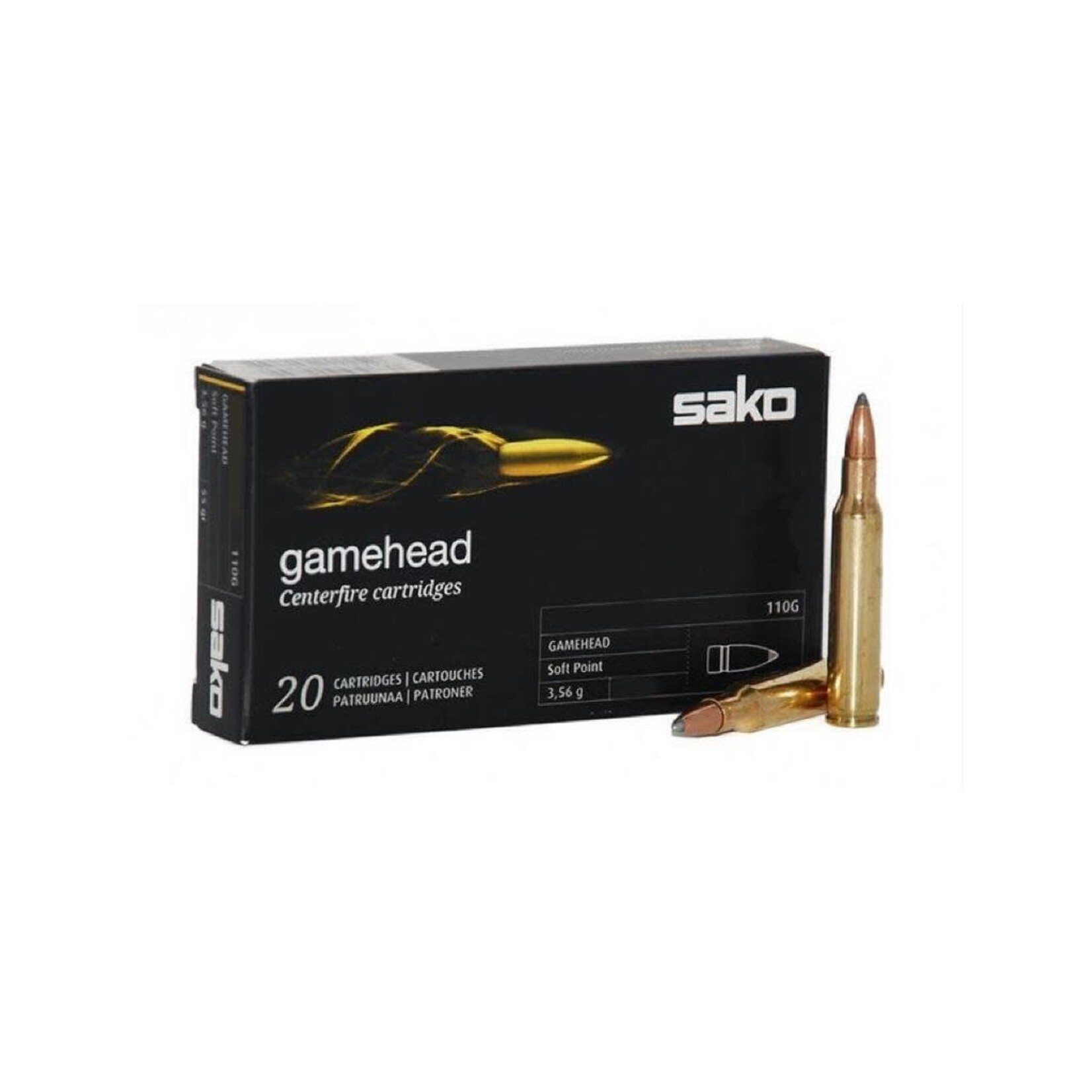 Sako Sako Gamehead 30-06 Sprg. 180gr SP (C631153ASA10)