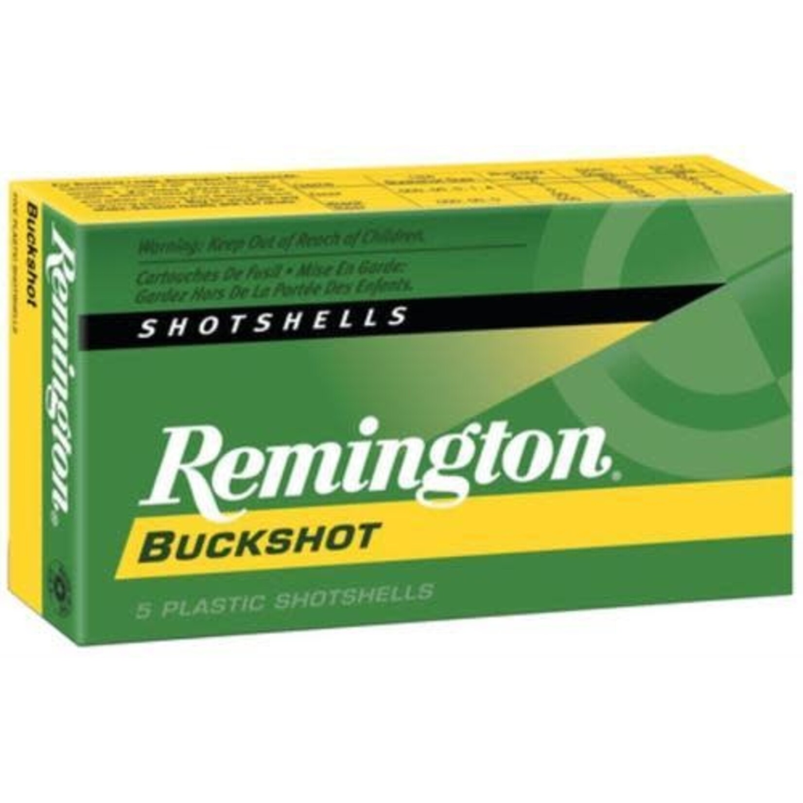 Remington Remington 12GA 2.75" 1.1/4oz #00B (20620)