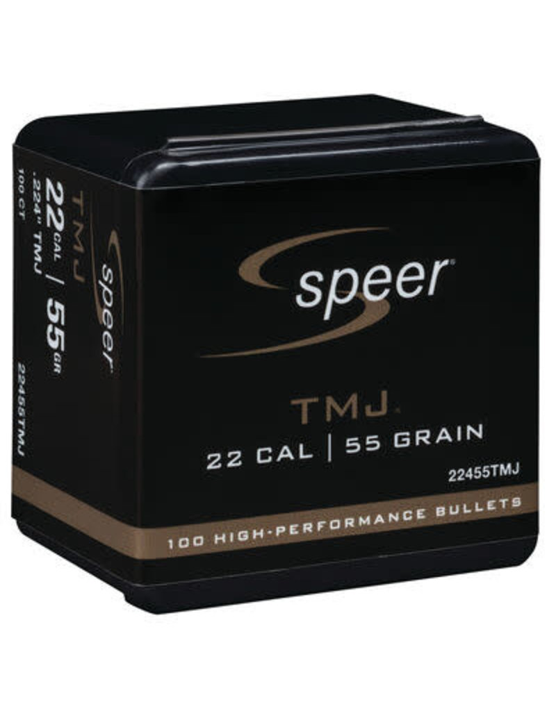Speer Speer .224dia 22Cal 55gr TMJ 100ct (22455TMJ)