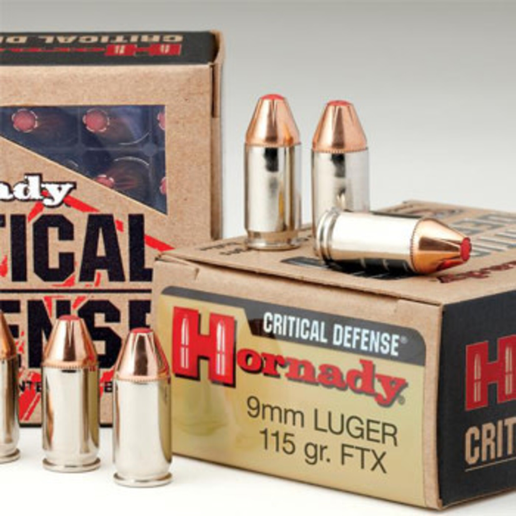 Hornady Hornady Critical Defense 9mm Luger 115gr FTX 25rnds (90250)