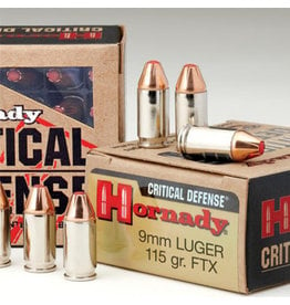 Hornady Hornady Critical Defense 9mm Luger 115gr FTX 25rnds (90250)