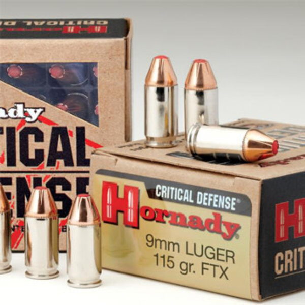 Hornady Critical Defense 9mm Luger 115gr FTX 25rnds (90250) — Eagle Firearms