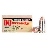 Hornady Hornady Critical Defense 45 ACP 185gr FTX (90900)